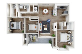 C1 Renovated 494 floor plan